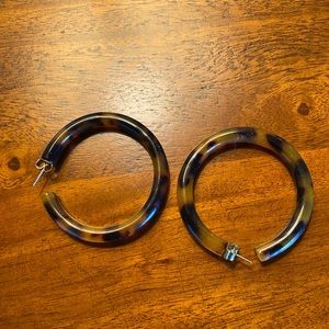Madewell hoop earrings
